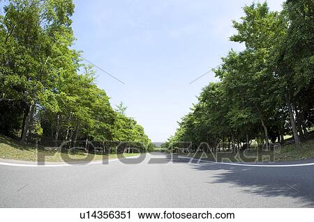 Stock Image - Low Angle View of Highway. Fotosearch