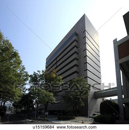 Maebashi City Hall View Large Photo Image Picture - Maebashi City Hall. Fotosearch