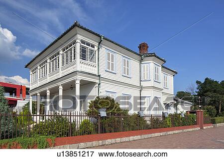Stock Photo - Minato Ijinkan (Western-style Houses), Kobe city, Hyogo Prefecture, Honshu, Japan. Fotosearch