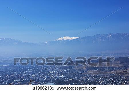 Mt. Ontake and cityscape of Matsumoto city, Nagano Prefecture, Honshu, Japan View Large Photo Image Stock Photography - Mt. Ontake and cityscape of Matsumoto city, Nagano Prefecture, Honshu, Japan. Fotosearch