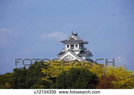Stock Photography - Nagahama Castle, Shiga Prefecture, Honshu, Japan. Fotosearch