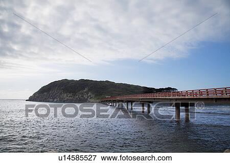 Oshima Island and Oshima island bridge, Fukui Prefecture, Honshu, Japan View Large Photo Image Stock Photo - Oshima Island and Oshima island bridge, Fukui Prefecture, Honshu, Japan. Fotosearch