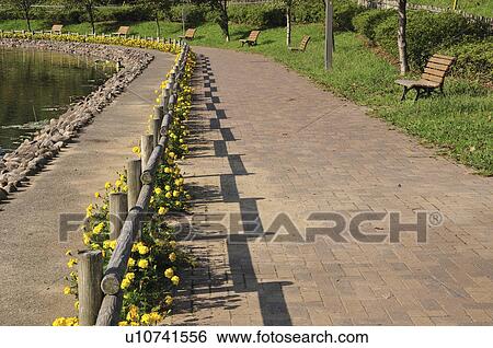 Park, Chiba Prefecture, Honshu, Japan View Large Photo Image Stock Photograph - Park, Chiba Prefecture, Honshu, Japan. Fotosearch