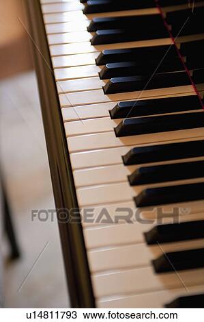 Stock Image - Piano Keyboard. Fotosearch