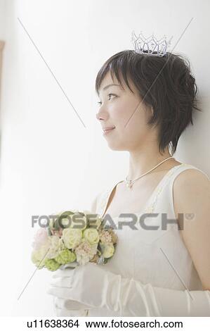 Picture - Portrait of Bride. Fotosearch
