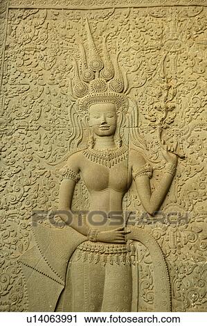 Relief of Angkor Wat View Large Photo Image Stock Image - Relief of Angkor Wat. Fotosearch