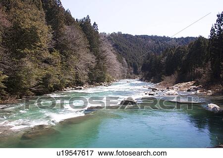 River and Mountain View Large Photo Image Stock Photo - River and Mountain. Fotosearch