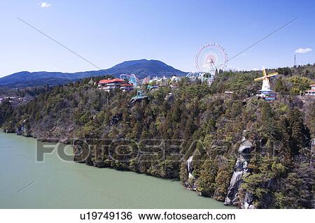 Stock Photograph - River and Mountain. Fotosearch