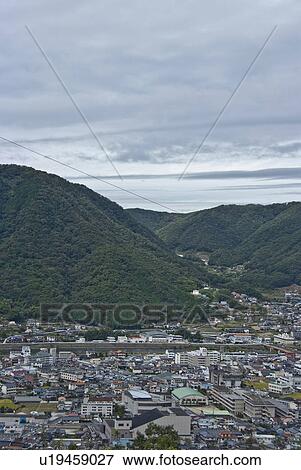 Takahashi Cityscape View Large Photo Image Stock Photo - Takahashi Cityscape. Fotosearch