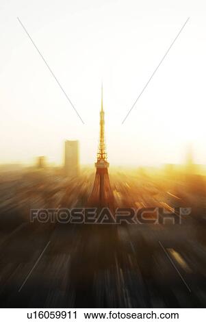 Tokyo tower at dusk, panning, Minato Ward, Tokyo Prefecture, Honshu, Japan View Large Photo Image Stock Image - Tokyo tower at dusk, panning, Minato Ward, Tokyo Prefecture, Honshu, Japan. Fotosearch