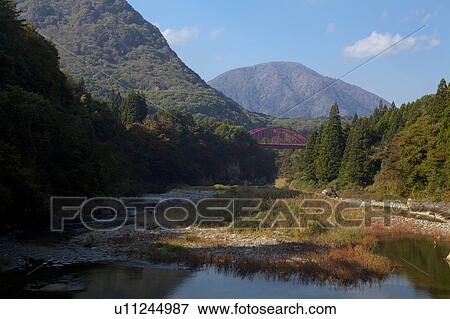 Valley With Bridge View Large Photo Image Stock Photo - Valley With Bridge. Fotosearch