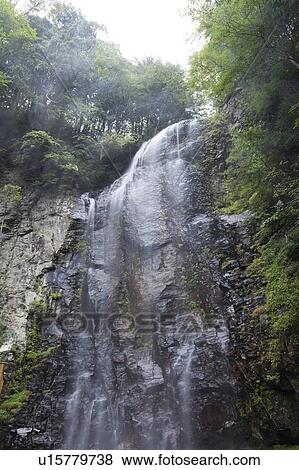 Waterfall at Mt. Ontake, Nagano Prefecture, Honshu, Japan View Large Photo Image Stock Photo - Waterfall at Mt. Ontake, Nagano Prefecture, Honshu, Japan. Fotosearch