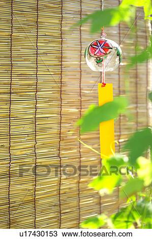 Stock Image - Wind chime, Kanagawa prefecture, Japan. Fotosearch