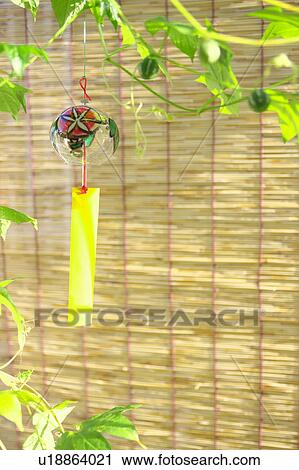 Wind chime, Kanagawa prefecture, Japan View Large Photo Image Stock Image - Wind chime, Kanagawa prefecture, Japan. Fotosearch