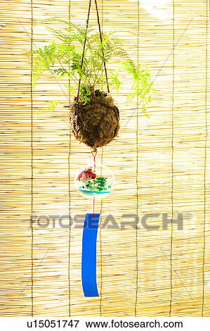 Stock Photo - Wind chime, Kanagawa prefecture, Japan. Fotosearch