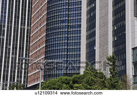 Picture - Windows of Tall Buildings. Fotosearch