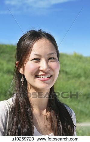 Young Woman Smiling View Large Photo Image Stock Image - Young Woman Smiling. Fotosearch