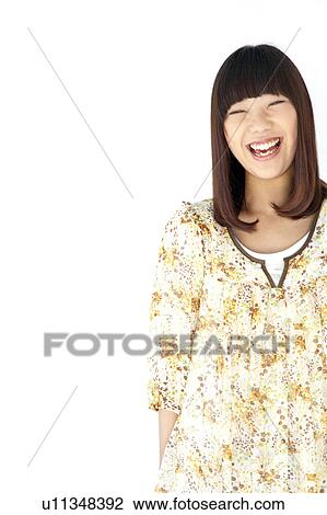 Young Woman Smiling View Large Photo Image Stock Image - Young Woman Smiling. Fotosearch