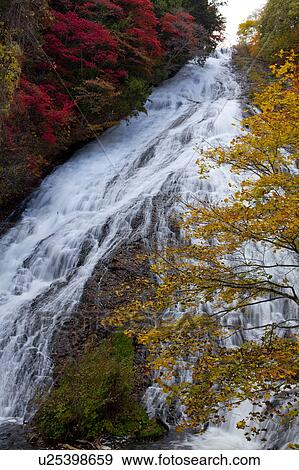 Yutaki Falls View Large Photo Image Stock Photo - Yutaki Falls. Fotosearch