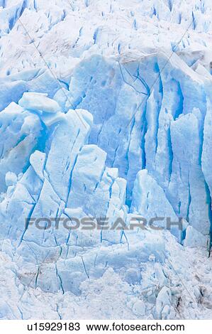Perito Moreno Glacier, early morning, cloudy autumn day, blue ice detail, Los Glaciares, Argentina, Patagonia View Large Photo Image Stock Image - Perito Moreno Glacier, early morning, cloudy autumn day, blue ice detail, Los Glaciares, Argentina, Patagonia. Fotosearch