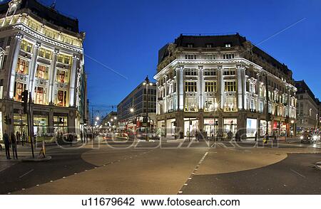 banque de photo angleterre londres oxford circus les nouveau