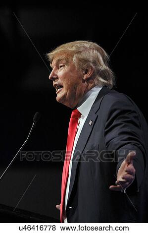 LAS VEGAS NEVADA, DECEMBER 14, 2015: Republican presidential candidate Donald Trump speaks at campaign event at Westgate Las Vegas Resort & Casino the day before the CNN Republican Presidential Debate View Large Photo Image Stock Photo - LAS VEGAS NEVADA, DECEMBER 14, 2015: Republican presidential candidate Donald Trump speaks at campaign event at Westgate Las Vegas Resort & Casino the day before the CNN Republican Presidential Debate. Fotosearch