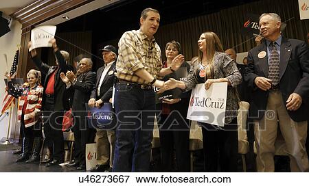 LAS VEGAS, NEVADA, DECEMBER 17, 2015: Republican Presidential candidate Sen. Ted Cruz, R-Texas, shakes hands with audience after his Presidential Nevada rally at Siena Community Ballroom, Las Vegas, NV View Large Photo Image Stock Photo - LAS VEGAS, NEVADA, DECEMBER 17, 2015: Republican Presidential candidate Sen. Ted Cruz, R-Texas, shakes hands with audience after his Presidential Nevada rally at Siena Community Ballroom, Las Vegas, NV. Fotosearch