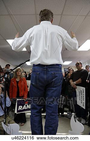 LAS VEGAS, NV, DEC 15, 2015, backside of Presidential Candidate Rand Paul as he Campaigns at Las Vegas Rand Paul Election Office the day before CNN Republican Debate. View Large Photo Image Stock Photograph - LAS VEGAS, NV, DEC 15, 2015, backside of Presidential Candidate Rand Paul as he Campaigns at Las Vegas Rand Paul Election Office the day before CNN Republican Debate.. Fotosearch