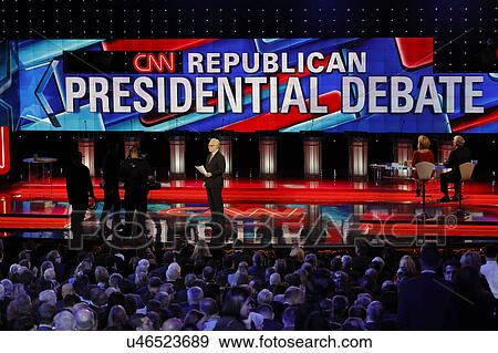 LAS VEGAS, NV, Dec 15, 2015, Wolf Blitzer and Empty Podiums at the CNN Republican presidential debate at The Venetian Resort and Casino, Las Vegas, NV View Large Photo Image Stock Photo - LAS VEGAS, NV, Dec 15, 2015, Wolf Blitzer and Empty Podiums at the CNN Republican presidential debate at The Venetian Resort and Casino, Las Vegas, NV. Fotosearch
