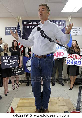 LAS VEGAS, NV, DEC 15, 201Presidential Candidate Rand Paul Campaigns at Las Vegas Rand Paul Election Office the day before CNN Republican Debate. View Large Photo Image Stock Photography - LAS VEGAS, NV, DEC 15, 201Presidential Candidate Rand Paul Campaigns at Las Vegas Rand Paul Election Office the day before CNN Republican Debate.. Fotosearch