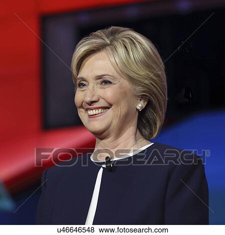 LAS VEGAS, NV - OCTOBER 13 2015: (L-R) Democratic presidential debate features candidate former Secretary of State and U. S. Senator Hillary Clinton at Wynn Las Vegas in first CNN Democratic Debate. View Large Photo Image Stock Photo - LAS VEGAS, NV - OCTOBER 13 2015: (L-R) Democratic presidential debate features candidate former Secretary of State and U. S. Senator Hillary Clinton at Wynn Las Vegas in first CNN Democratic Debate.. Fotosearch