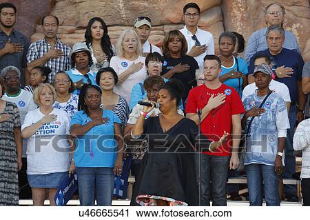 LAS VEGAS, NV - OCTOBER 14, 2015: Mariachi Band and Mexican-American Dancers perform at HillaryClinton for America Nevada Presidential Rally, Springs Preserve Amphitheater, Las Vegas, NV View Large Photo Image Stock Image - LAS VEGAS, NV - OCTOBER 14, 2015: Mariachi Band and Mexican-American Dancers perform at HillaryClinton for America Nevada Presidential Rally, Springs Preserve Amphitheater, Las Vegas, NV. Fotosearch