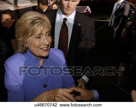 LAS VEGAS, NV - OCTOBER 14, 2015: Hillary Clinton, former U. S. secretary of state and 2016 Democratic presidential candidate, shakes hands at Hillary for America Nevada Rally, Springs Preserve Amphitheater View Large Photo Image Stock Image - LAS VEGAS, NV - OCTOBER 14, 2015: Hillary Clinton, former U. S. secretary of state and 2016 Democratic presidential candidate, shakes hands at Hillary for America Nevada Rally, Springs Preserve Amphitheater. Fotosearch