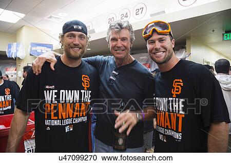 San Francisco, California, USA, October 16, 2014, AT&T Park, baseball stadium, SF Giants versus St. Louis Cardinals, National League Championship Series (NLCS), left to right, Hunter Pence, Bill Terry and Hunter Strickland View Large Photo Image Stock Image - San Francisco, California, USA, October 16, 2014, AT&T Park, baseball stadium, SF Giants versus St. Louis Cardinals, National League Championship Series (NLCS), left to right, Hunter Pence, Bill Terry and Hunter Strickland. Fotosearch