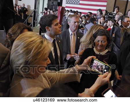 SAN GABRIEL, LA, CA - JANUARY 7, 2016, Democratic Presidential candidate Hillary Clinton shakes hands and poses for pictures at the Asian American and Pacific Islander (AAPI) members. View Large Photo Image Stock Photo - SAN GABRIEL, LA, CA - JANUARY 7, 2016, Democratic Presidential candidate Hillary Clinton shakes hands and poses for pictures at the Asian American and Pacific Islander (AAPI) members.. Fotosearch