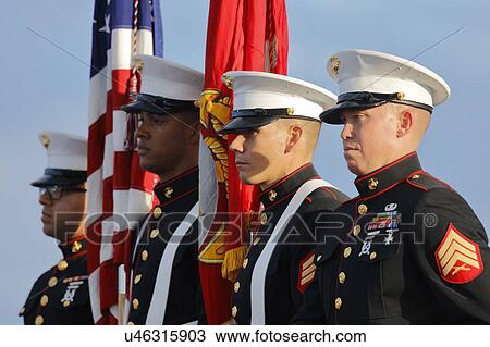 SAN PEDRO, CA - SEPTEMBER 15, 2015: US Marines and Honor Guard at Donald Trump 2016 Republican presidential rally aboard the Battleship USS Iowa in San Pedro, Los Angeles, California. View Large Photo Image Stock Image - SAN PEDRO, CA - SEPTEMBER 15, 2015: US Marines and Honor Guard at Donald Trump 2016 Republican presidential rally aboard the Battleship USS Iowa in San Pedro, Los Angeles, California.. Fotosearch