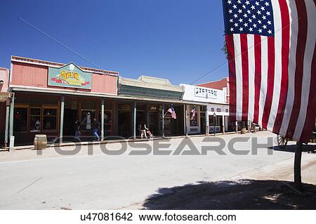 Tombstone, Arizona, USA, April 6, 2015, Western townfront View Large Photo Image Stock Image - Tombstone, Arizona, USA, April 6, 2015, Western townfront. Fotosearch