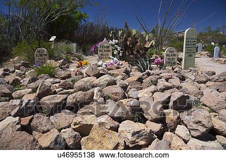Tombstone, Arizona, USA, April 6, 2015, Boot Hill Cemetery, old western town home of Doc Holliday and Wyatt Earp and Gunfight at the O. K. Corral View Large Photo Image Stock Photo - Tombstone, Arizona, USA, April 6, 2015, Boot Hill Cemetery, old western town home of Doc Holliday and Wyatt Earp and Gunfight at the O. K. Corral. Fotosearch