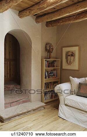 Archway separating rooms in southwest home View Large Photo Image Stock Image - Archway separating rooms in southwest home. Fotosearch