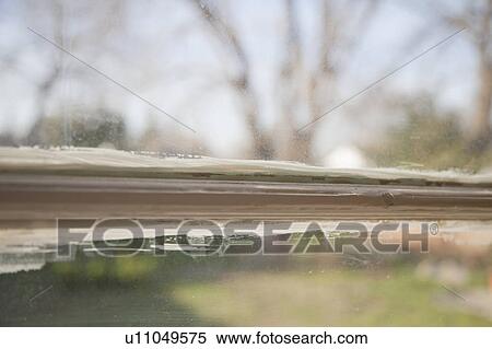Messy paint job on window View Large Photo Image Stock Photography - Messy paint job on window. Fotosearch