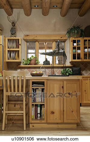 Southwest style kitchen View Large Photo Image Stock Photograph - Southwest style kitchen. Fotosearch