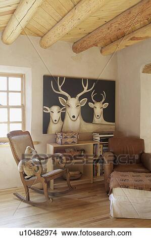 Picture - Southwest style living room. Fotosearch