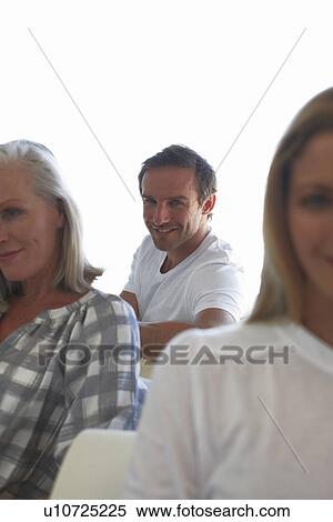 Stock Photography - A portrait of a young man. Fotosearch