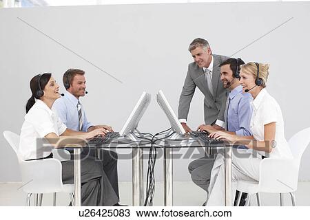 Agents at work View Large Photo Image Stock Image - Agents at work. Fotosearch