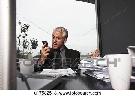 Angry businessman View Large Photo Image Stock Photo - Angry businessman. Fotosearch
