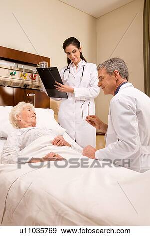 Stock Photo - At a hospital. Fotosearch