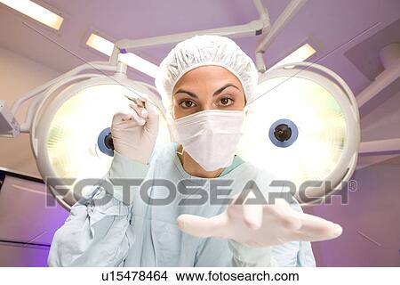 Picture - At a surgery. Fotosearch