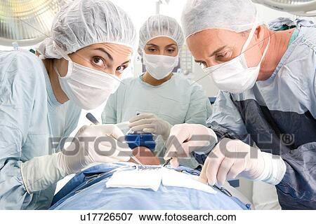 Stock Photo - At a surgery. Fotosearch