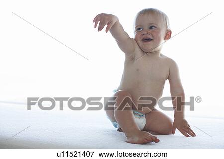 Stock Photo - Baby portrait. Fotosearch