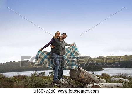 Beautiful couple in the countryside View Large Photo Image Stock Image - Beautiful couple in the countryside. Fotosearch